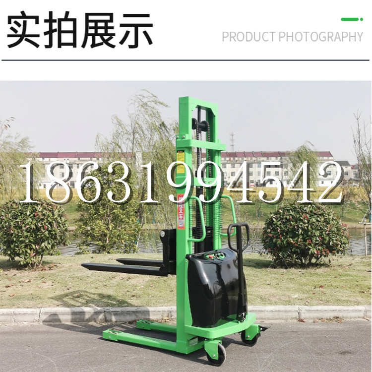 中江县电动叉车堆高车液压铲车电瓶1吨2吨站驾步行式小型全自动叉车